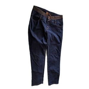 Women's Brittany Jeans Size 14 Stretch Straight Leg